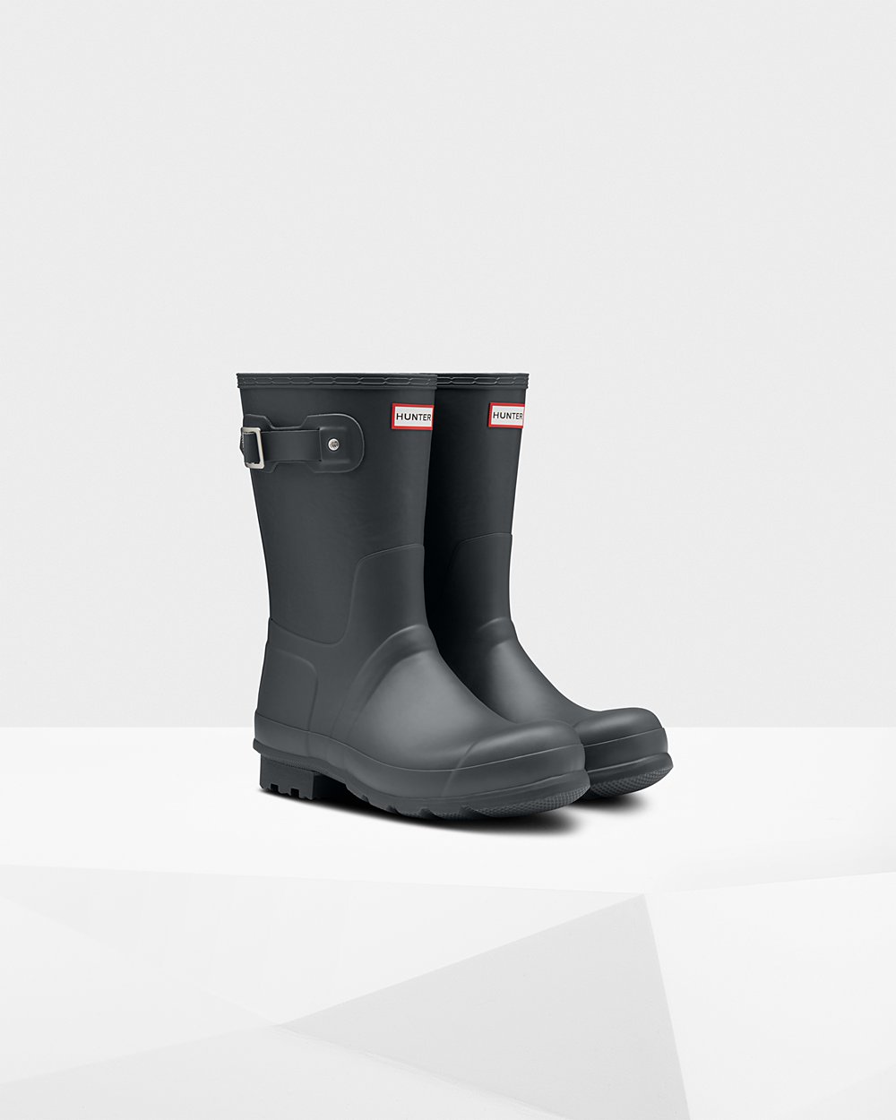 Men Hunter Original Insulated | Short Rain Boots Deep Green | NZ-60914-CVLG